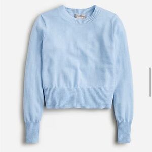 Jcrew Cashmere shrunken crewneck sweater